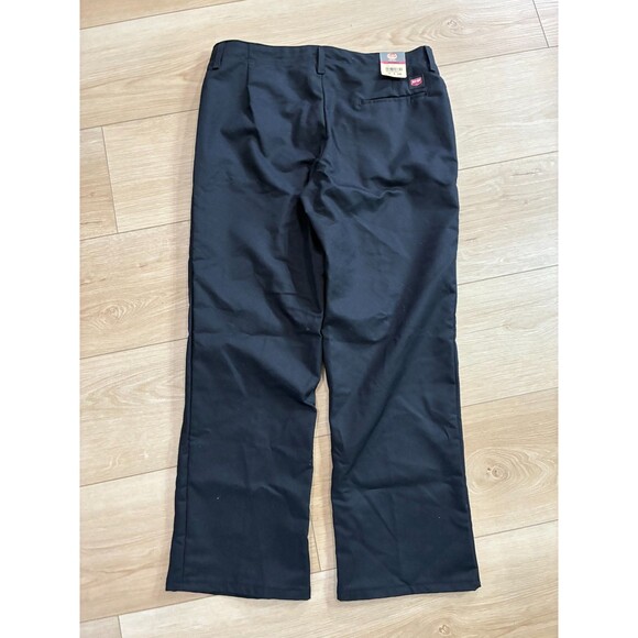 Red Kap Womens Black Work Pants Slacks Size 14 Poly Cotton - Picture 2 of 7